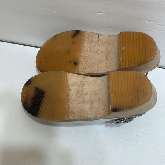 CAPE CLOGS IN SILVER METALLIC - Picture 6 of 8